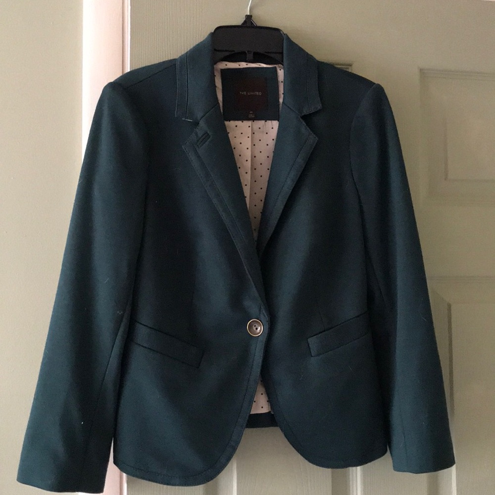 Women’s green blazer